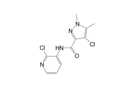 4-chloro-N-(2-chloro-3-pyridinyl)-1,5-dimethyl-1H-pyrazole-3-carboxamide