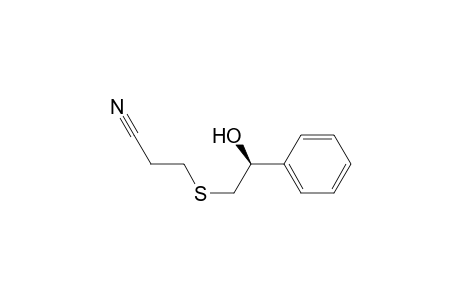 (S)-2-[(2-Cyanoethyl)thio]-1-phenylethanol