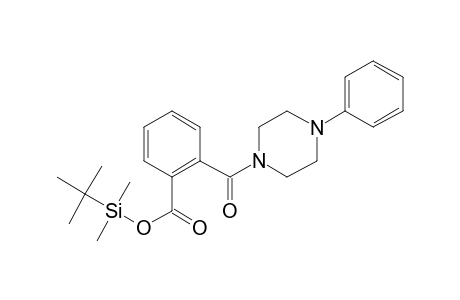 2-[(4-Phenyl-1-piperazinyl)carbonyl]benzoic acid, tert-butyldimethylsilyl ester