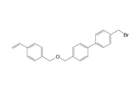 4-(Bromomethyl)-4'-[(4''-ethenylbenzyloxy)methyl]-1,1'-biphenyl