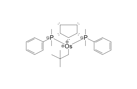 Osmium neopentyl, (.eta.-5-cyclopentadienyl)-bis(dimethylphenylphosphine)