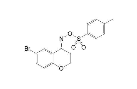 [(6-bromochroman-4-ylidene)amino] 4-methylbenzenesulfonate
