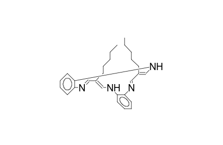 7,16-Dipentyl-5,14-dihydrodibenzo-ub, ie-5,9,14,18-tetraaza-(14)-annulene