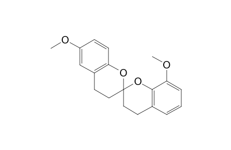 6,8'-Dimethoxy-3,4,3',4'-tetrahydro-2,2'-spiro(2H-1-benzopyran)