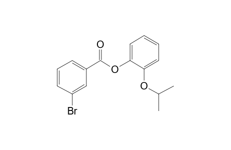 3-Bromobenzoic acid, 2-isopropoxyphenyl ester