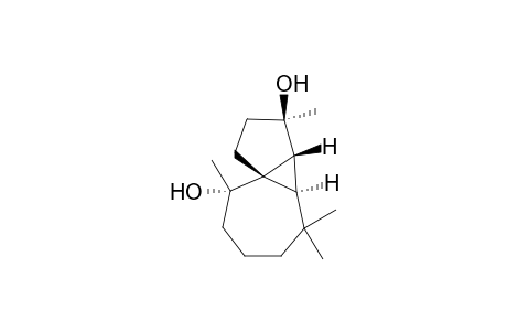 Cyclopenta[1,3]cyclopropa[1,2]cycloheptene-3,8-diol, decahydro-3,4,4,8-tetramethyl-, [3R-(3.alpha.,3a.beta.,3b.alpha.,8.alpha.,8aS*)]-