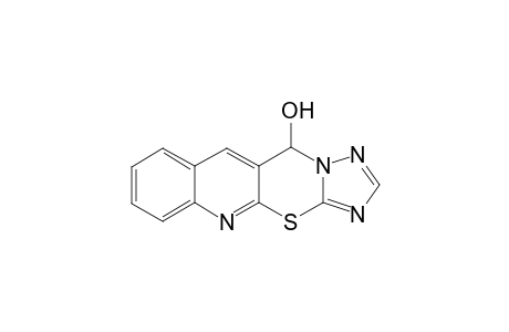 11-Hydroxy[1,2,4]triazolo[5',1':2,3][1,3]thiazino[6,5-b]quinoline