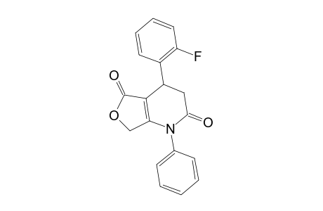 Furo[3,4-b]pyridine-2,5(1H,3H)-dione, 4-(2-fluorophenyl)-4,7-dihydro-1-phenyl-