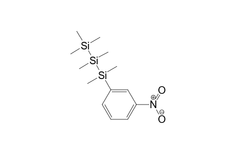 1-(meta-nitrophenyl)heptamethyltrisilane