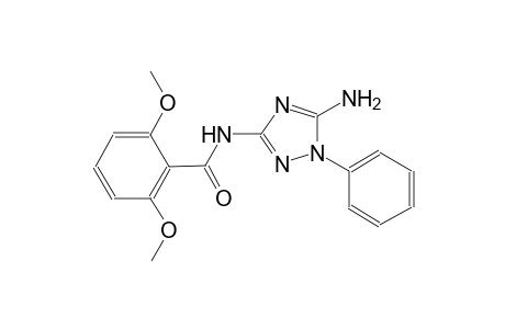 N-(5-amino-1-phenyl-1H-1,2,4-triazol-3-yl)-2,6-dimethoxybenzamide