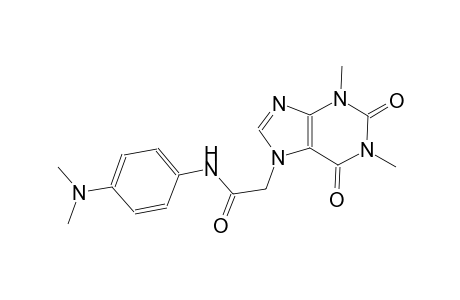 N-[4-(dimethylamino)phenyl]-2-(1,3-dimethyl-2,6-dioxo-1,2,3,6-tetrahydro-7H-purin-7-yl)acetamide