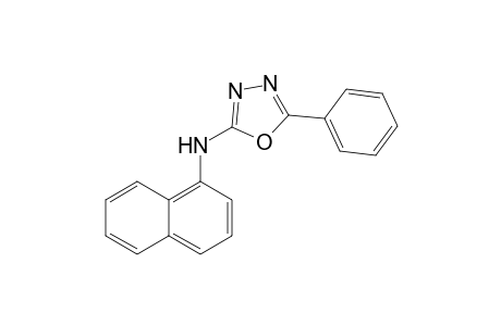 N-(Naphthalen-1-yl)-5-phenyl-1,3,4-oxadiazol-2-amine