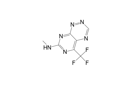 Pyrimido[5,4-e]-1,2,4-triazin-7-amine, N-methyl-5-(trifluoromethyl)-