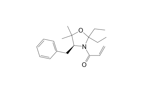 (S)-3-Acryloyl-4-benzyl-2,2-diethyl-5,5-dimethyloxazolidine