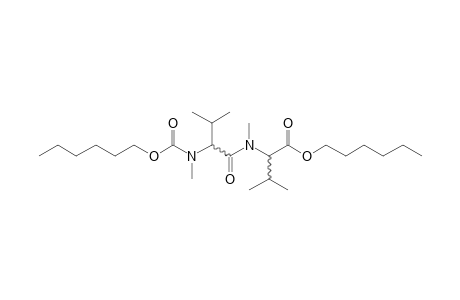 dl-Valyl-dl-valine, N-methyl-N-hexyloxycarbonyl-, hexyl ester