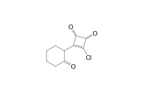 3-Chloranyl-4-(2-oxidanylidenecyclohexyl)cyclobut-3-ene-1,2-dione