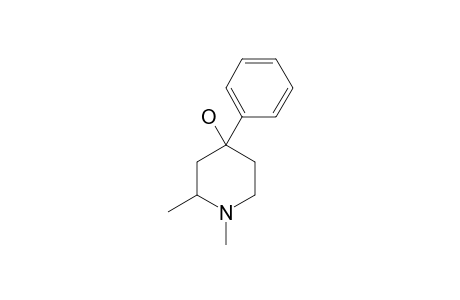 1,2-Dimethyl-4-phenylpiperidine-4-ol, (.alpha.-isomer)