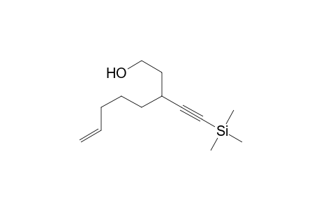 3-[2-(Trimethylsilyl)ethynyl]oct-7-en-1-ol
