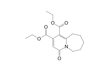 Diethyl 4-oxo-4,6,7,8,9,10-hexahydropyrido[1,2-a]azepine-1,2-dicarboxylate