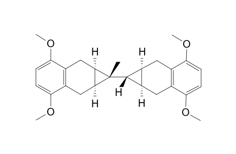 1,4-Dimethoxybenzo[c]bicyclo[4.1.0]heptane dimer
