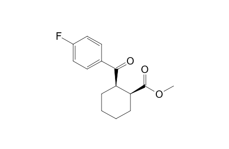 (1S,2R)-2-(4-Fluoro-benzoyl)-cyclohexanecarboxylic acid methyl ester