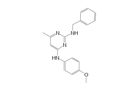 N~2~-benzyl-N~4~-(4-methoxyphenyl)-6-methyl-2,4-pyrimidinediamine