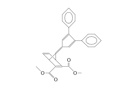 7-(3,4-Diphenyl-cyclopentadienylidene)-bicyclo(2.2.1)hepta-2,5-diene-2,3-dicarboxylic acid, dimethyl ester