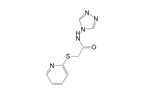 2-(2-pyridinylsulfanyl)-N-(4H-1,2,4-triazol-4-yl)acetamide