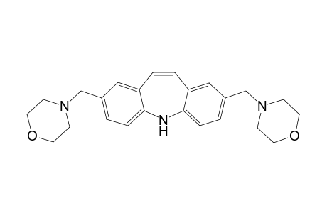 4-[[3-(4-morpholinylmethyl)-11H-benzo[b][1]benzazepin-8-yl]methyl]morpholine
