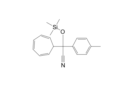 2,4,6-CYCLOHEPTATRIEN-1-YL-(4-METHYLPHENYL)-(TRIMETHYLSILOXY)-ACETONITRILE