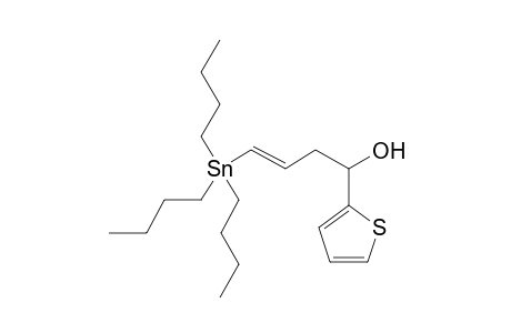(E)-1-Tributylstannyl-4-(thiophenyl)buten-4-ol