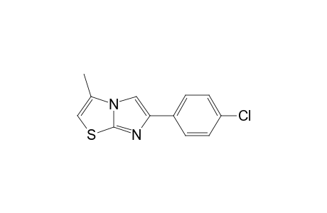 6-(4-chlorophenyl)-3-methylimidazo[2,1-b][1,3]thiazole