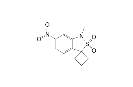 1-Methyl-6-nitro-3-cyclobutanospirobenzosultam