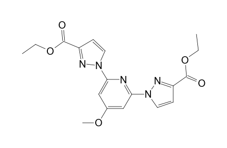 1-[6-(3-carbethoxypyrazol-1-yl)-4-methoxy-2-pyridyl]pyrazole-3-carboxylic acid ethyl ester