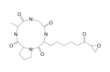 HC-TOXIN-2;CYCLO-[ALA-GLY-(2-AMINO-8-OXO-9,10-EPOXY-DECANOYL)-PRO]