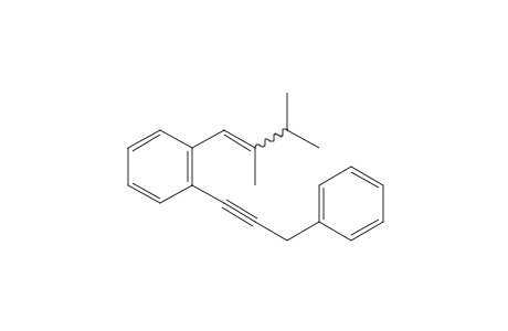 1-(2,3-Dimethylbut-1-en-1-yl)-2-(3-phenylprop-1-yn-1-yl)benzene