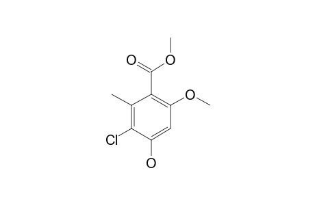 METHYL-5-CHLORO-4-HYDROXY-2-METHOXY-6-METHYLBENZOATE