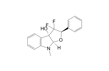 (2R,3aS,8aR)-3,3-difluoro-8-methyl-2-phenyl-3,3a,8,8a-tetrahydro-2H-furanindole