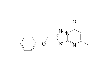 7-methyl-2-(phenoxymethyl)-[1,3,4]thiadiazolo[3,2-a]pyrimidin-5-one