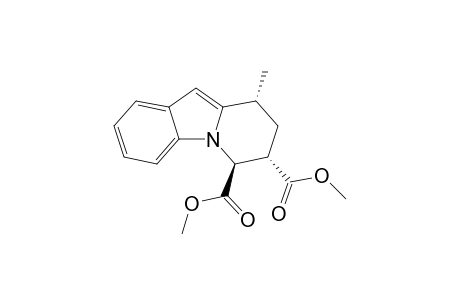 6.beta.,7.alpha.-bis(Methoxycarbonyl)-9.alpha.-methyl-6,7,8,9-tetrahydrobenzo[b]indolizine