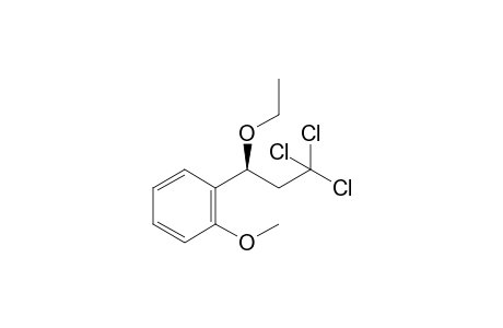 1-methoxy-2-[(1S)-3,3,3-trichloro-1-ethoxy-propyl]benzene