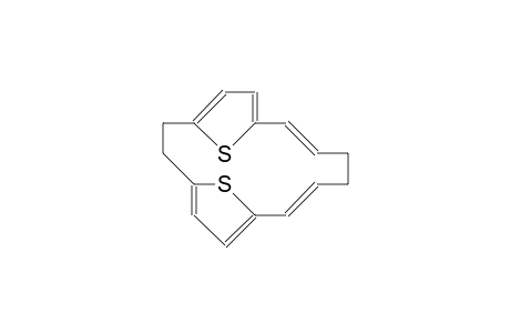 (E,E)-(6.2)-(2,5)Thiophenophane-1,5-diene