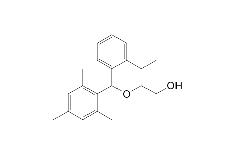 2-[(2-ethylphenyl)-(2,4,6-trimethylphenyl)methoxy]ethanol