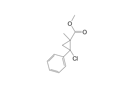 (R*,S*)-Methyl 2-chloro-1-methyl-2-phenylcyclopropane-1-carboxylate