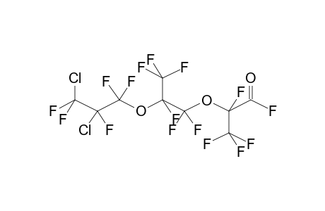 8,9-DICHLOROPERFLUORO-2,5-DIMETHYL-3,6-DIOXANONANOYL FLUORIDE