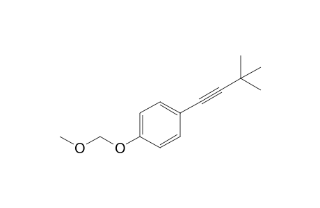1-(3,3-dimethylbut-1-ynyl)-4-(methoxymethoxy)benzene