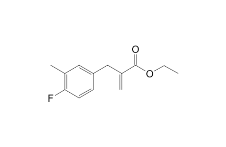 ethyl 2-(4-fluoro-3-methylbenzyl)acrylate