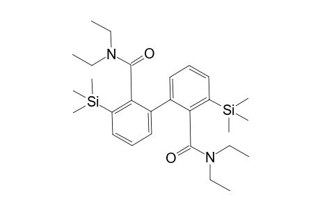 N,N,N',N'-Tetraethyl-3,3'-bis(trimethylsilyl)-[1,1'-biphenyl]-2,2'-dicarboxamide