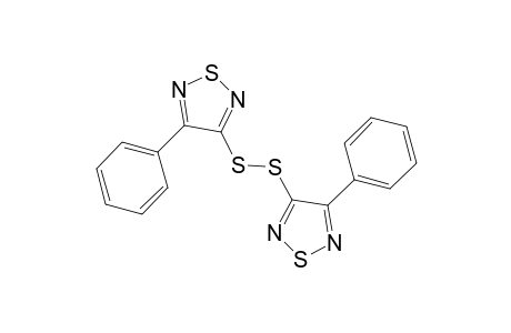 1,2,5-Thiadiazole, 3,3'-dithiobis[4-phenyl-