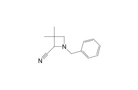 2-Azetidinecarbonitrile, 3,3-dimethyl-1-(phenylmethyl)-